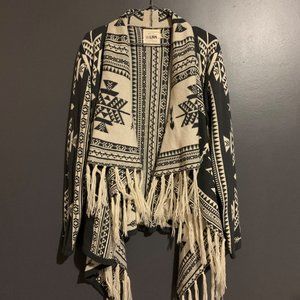 LIRA Fringe Patterned Sweater